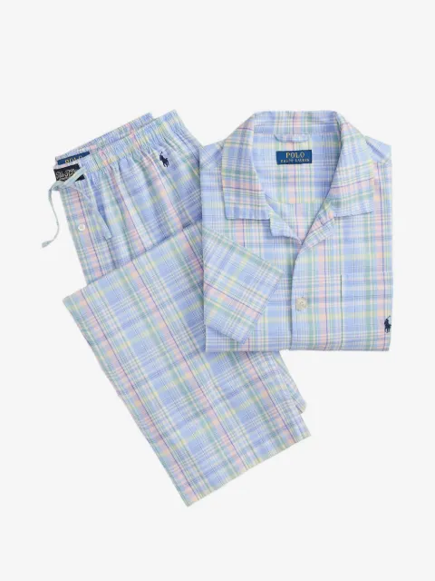 Polo Ralph Lauren check cotton pyjama set