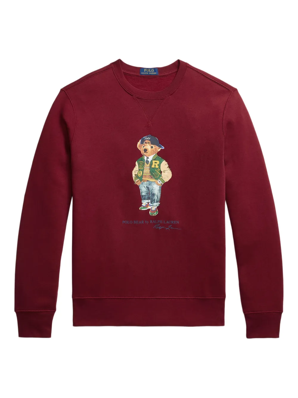 Polo Ralph Lauren Felpa Polo Bear girocollo - Rosso