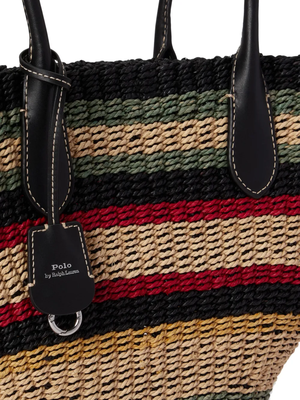 Polo Ralph Lauren Bellport raffia basket shopper Beige