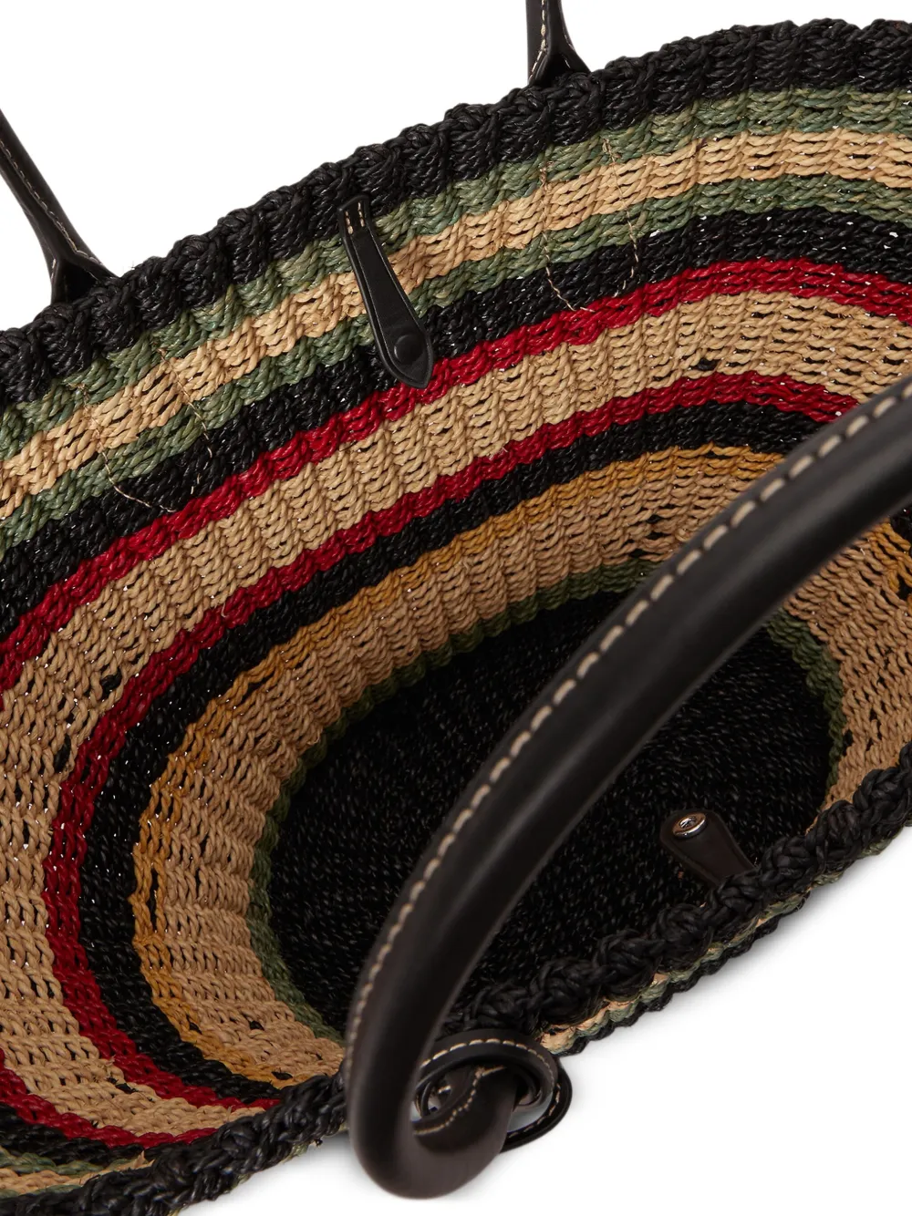 Polo Ralph Lauren Bellport raffia basket shopper Beige