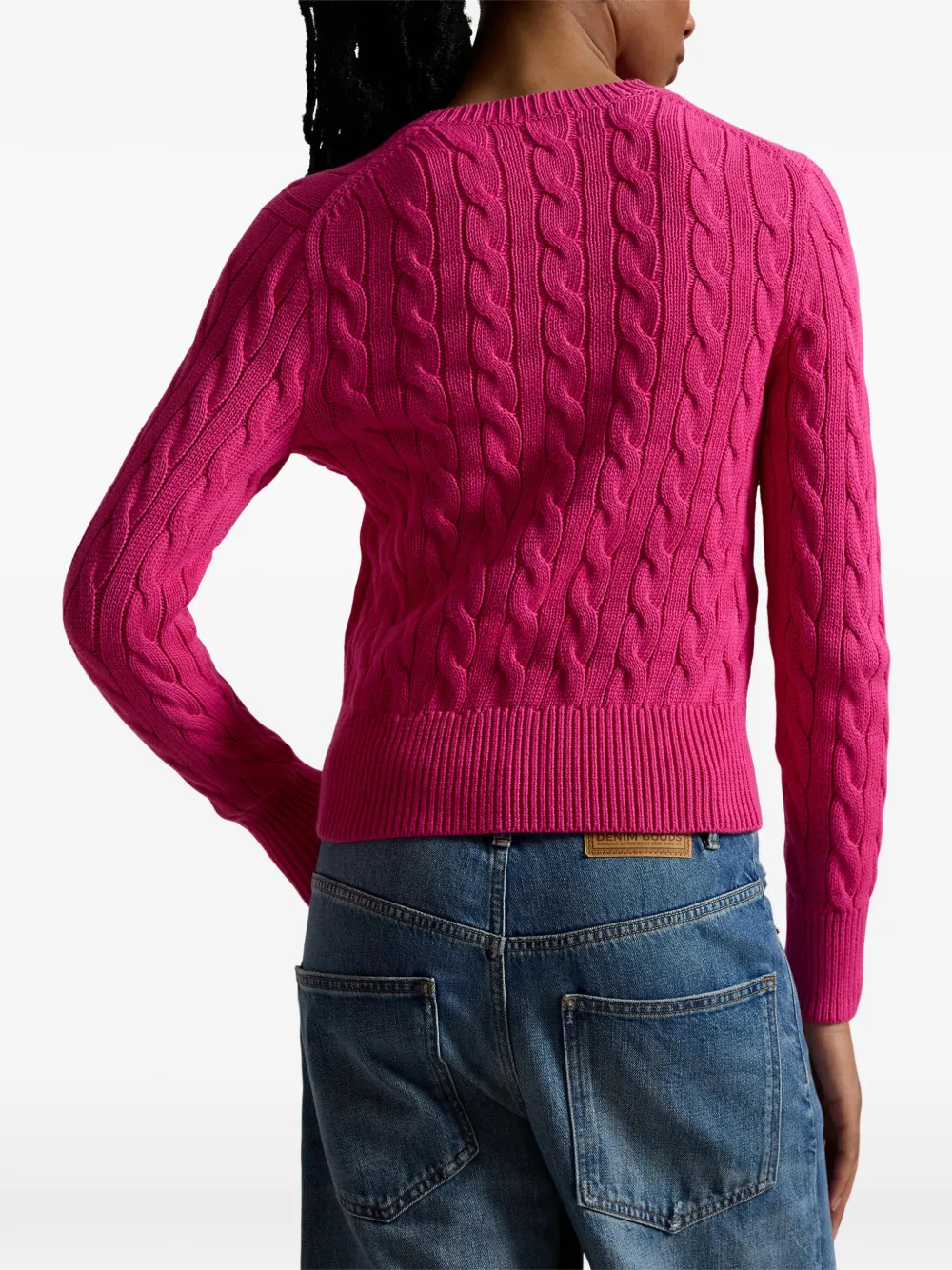 Polo Ralph Lauren Kabelgebreid vest Roze
