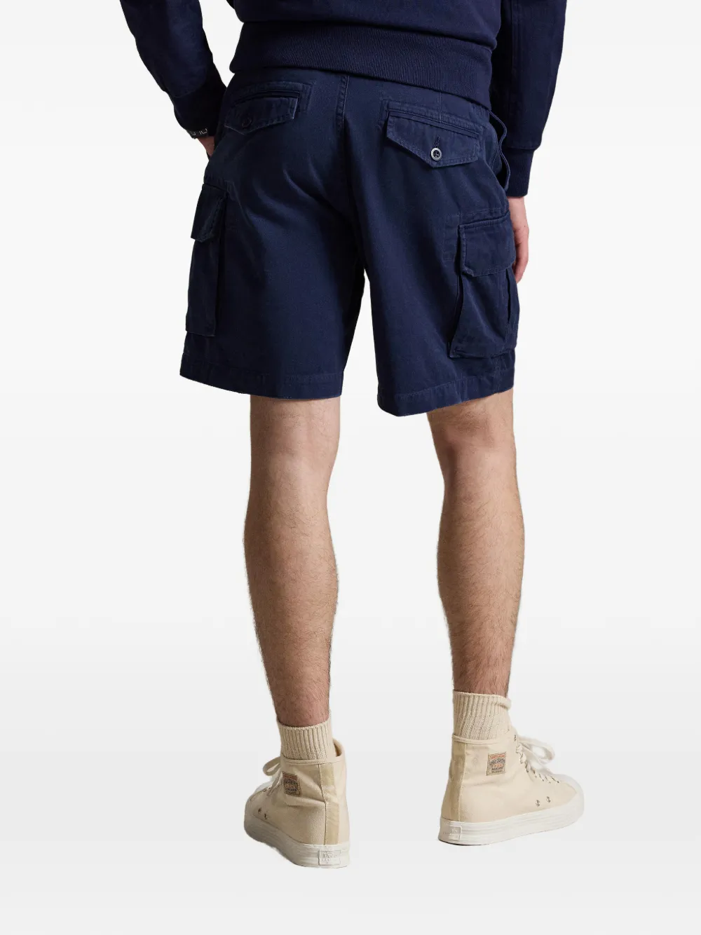 Polo Ralph Lauren Twill shorts met cargo zakken Blauw