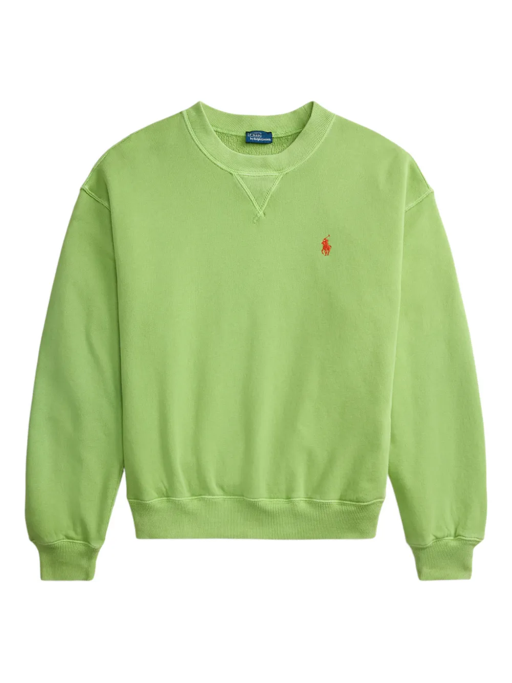 Polo Ralph Lauren Felpa girocollo con ricamo - Verde