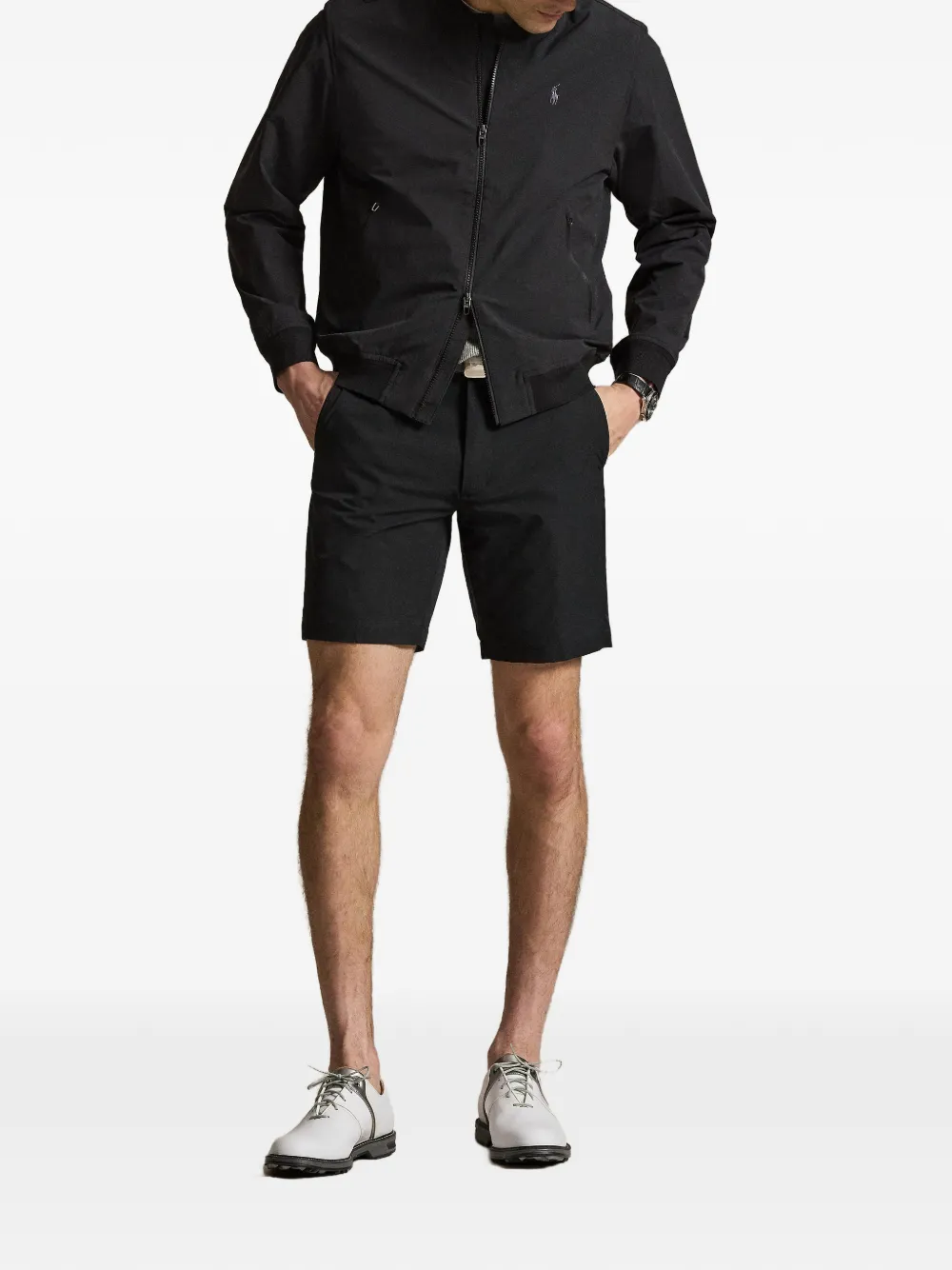 Zipped Bomber Jacket