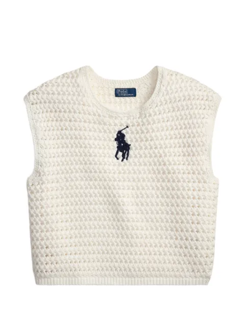 Polo Ralph Lauren 钩编针织毛衣