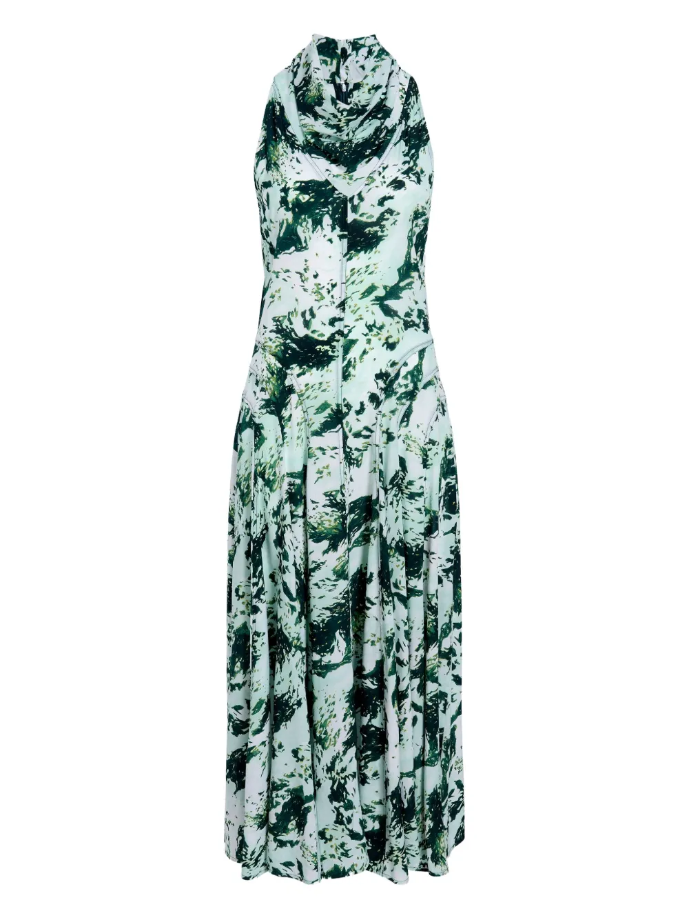 Proenza Schouler Adelide printed midi dress - グリーン