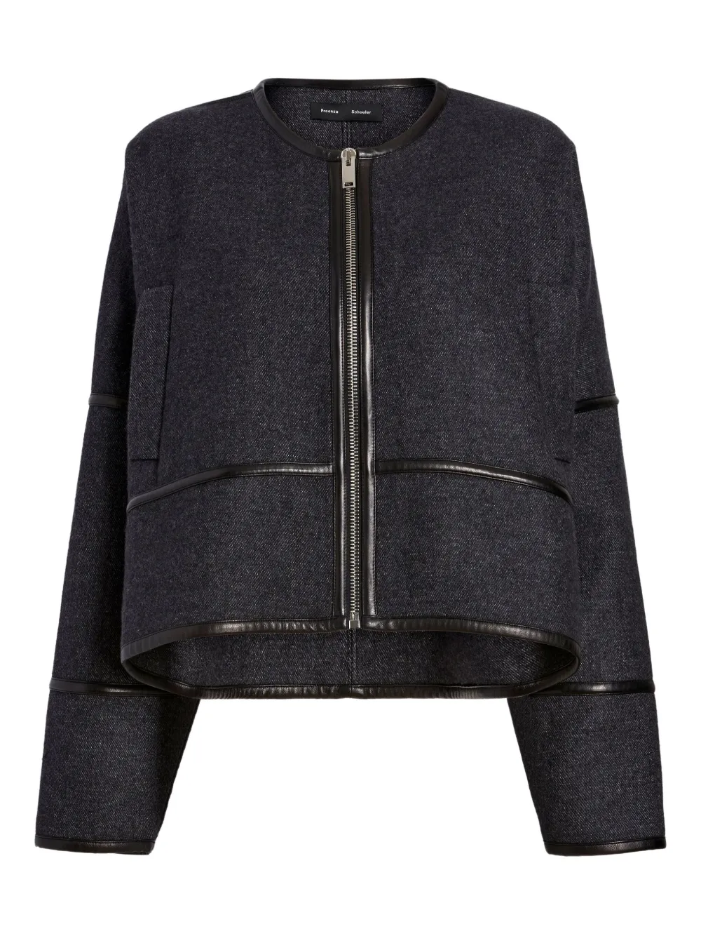 Proenza Schouler Ticiana trim jacket - グレー