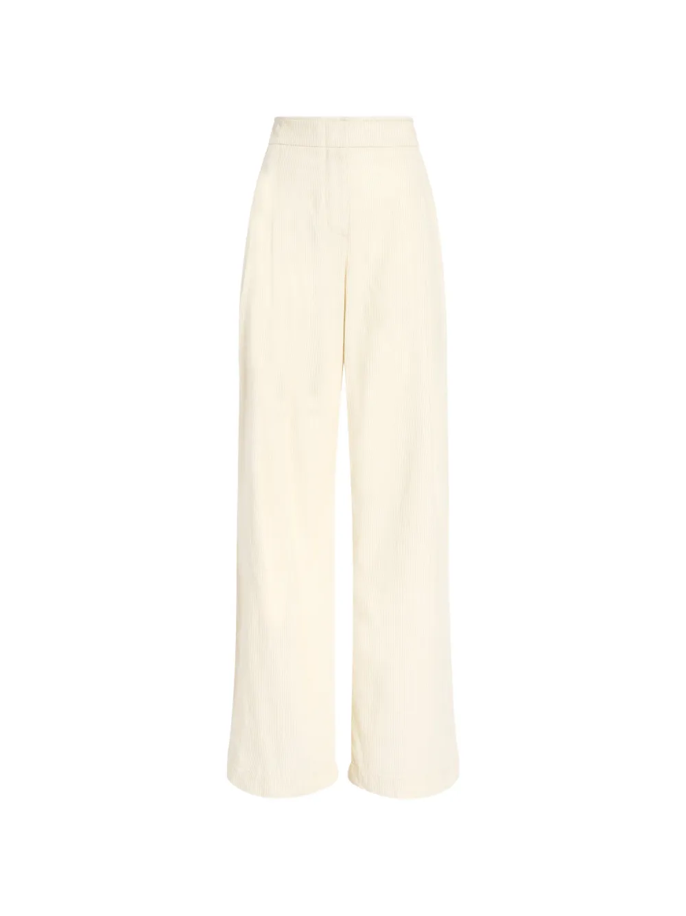 Proenza Schouler White Label Aria ribfluwelen broek Beige