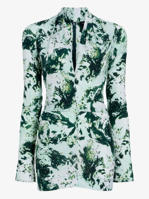 Proenza Schouler Adela printed blouse