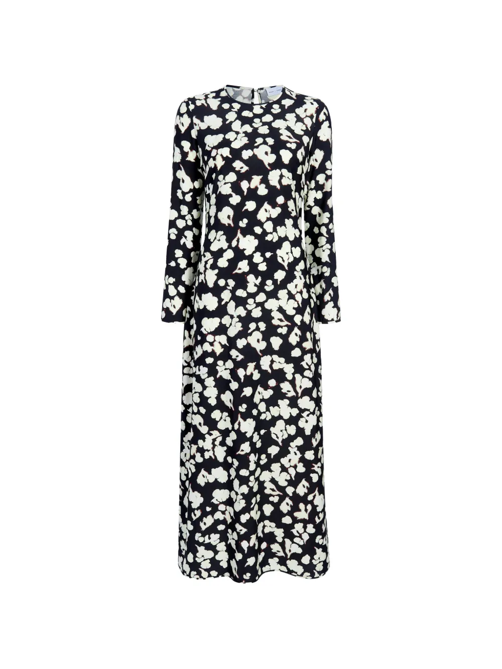 Proenza Schouler White Label Waverly jurk met bloemenprint Zwart