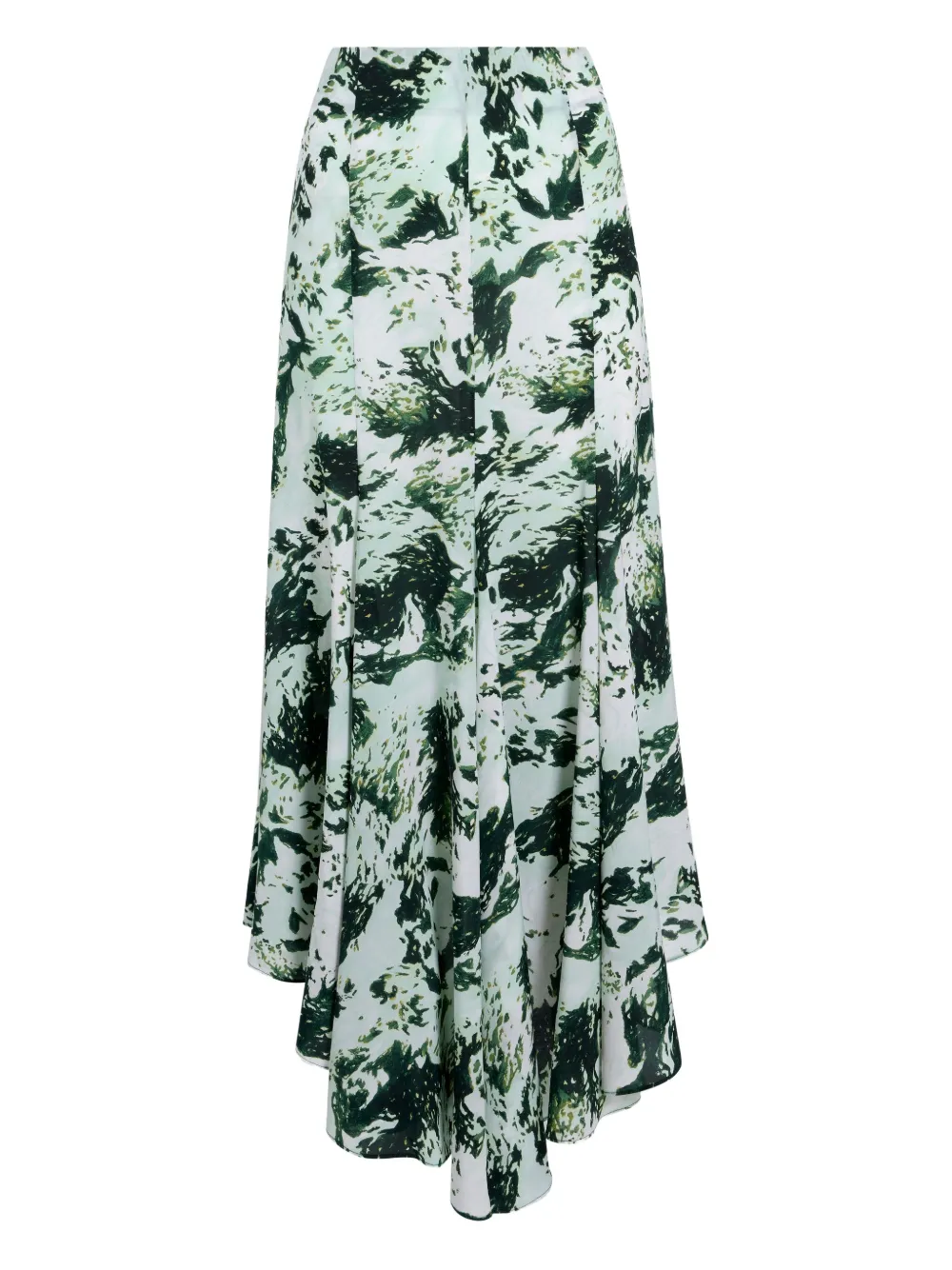 Proenza Schouler Joelle printed midi skirt - グリーン