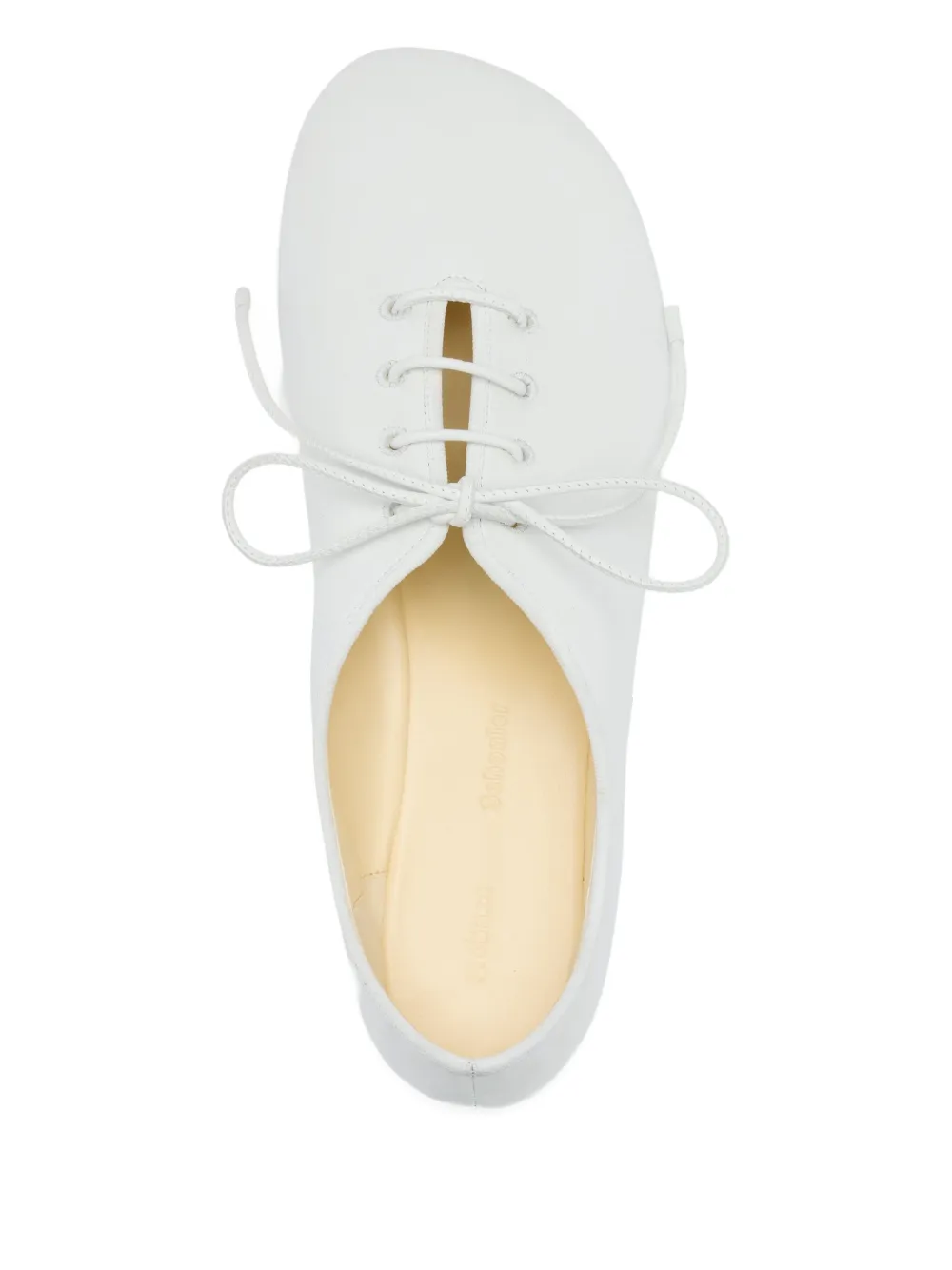 Proenza Schouler Glove ballerina's met veters Wit