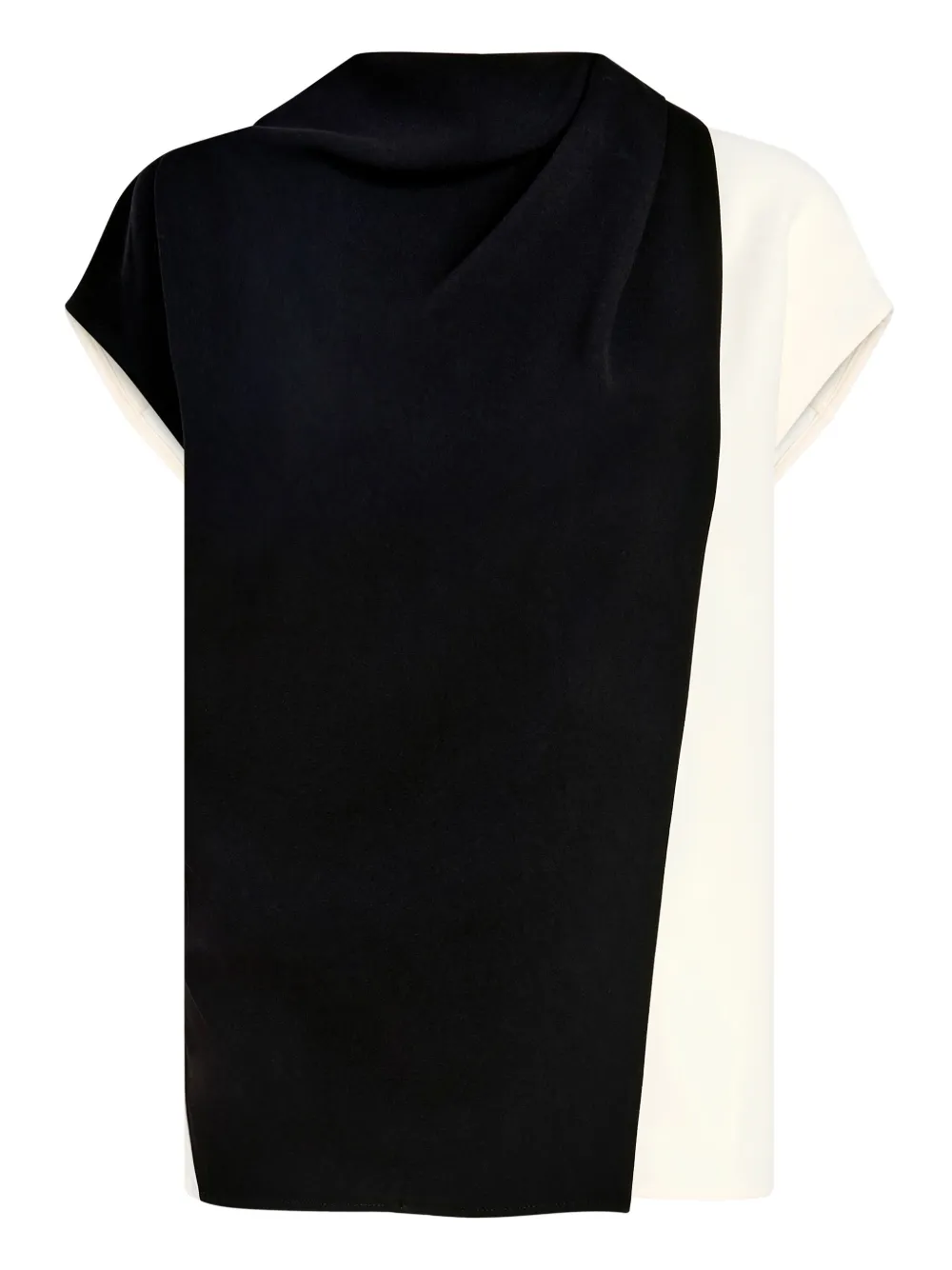 Proenza Schouler Elsa drape-detail blouse - ブラック