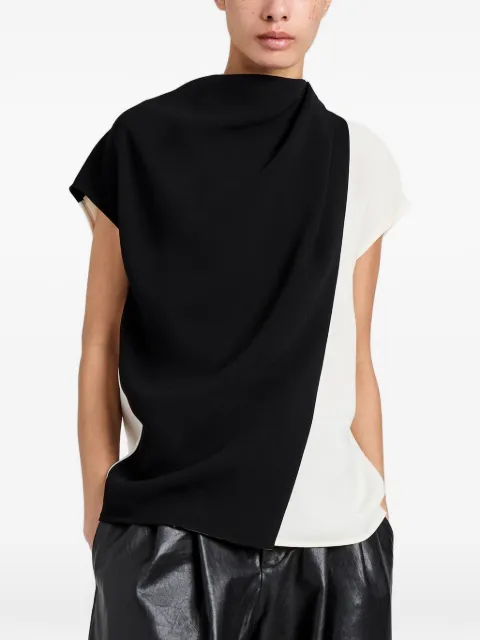 Proenza Schouler Elsa drape-detail blouse