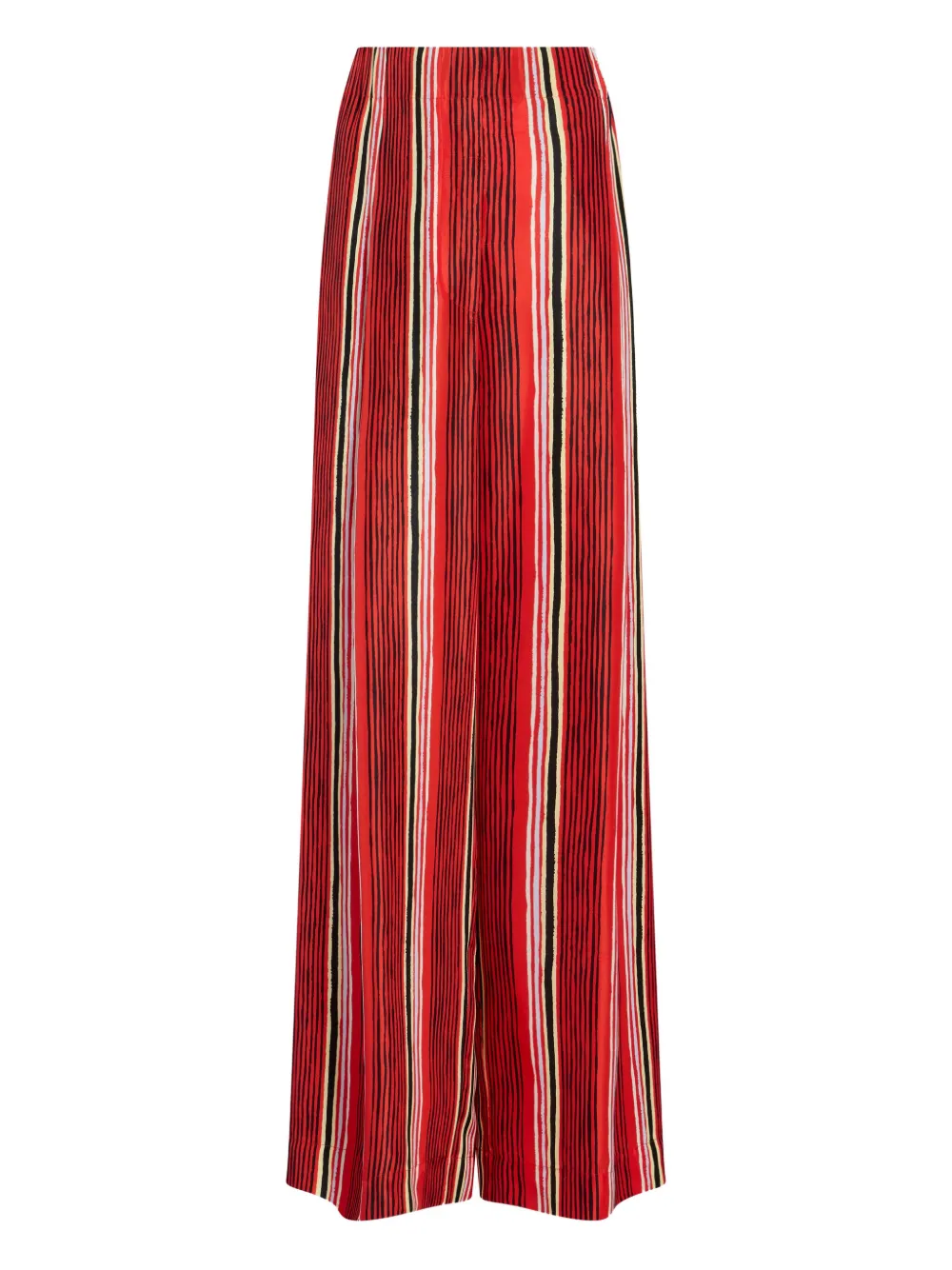 Proenza Schouler Amira printed trousers - レッド