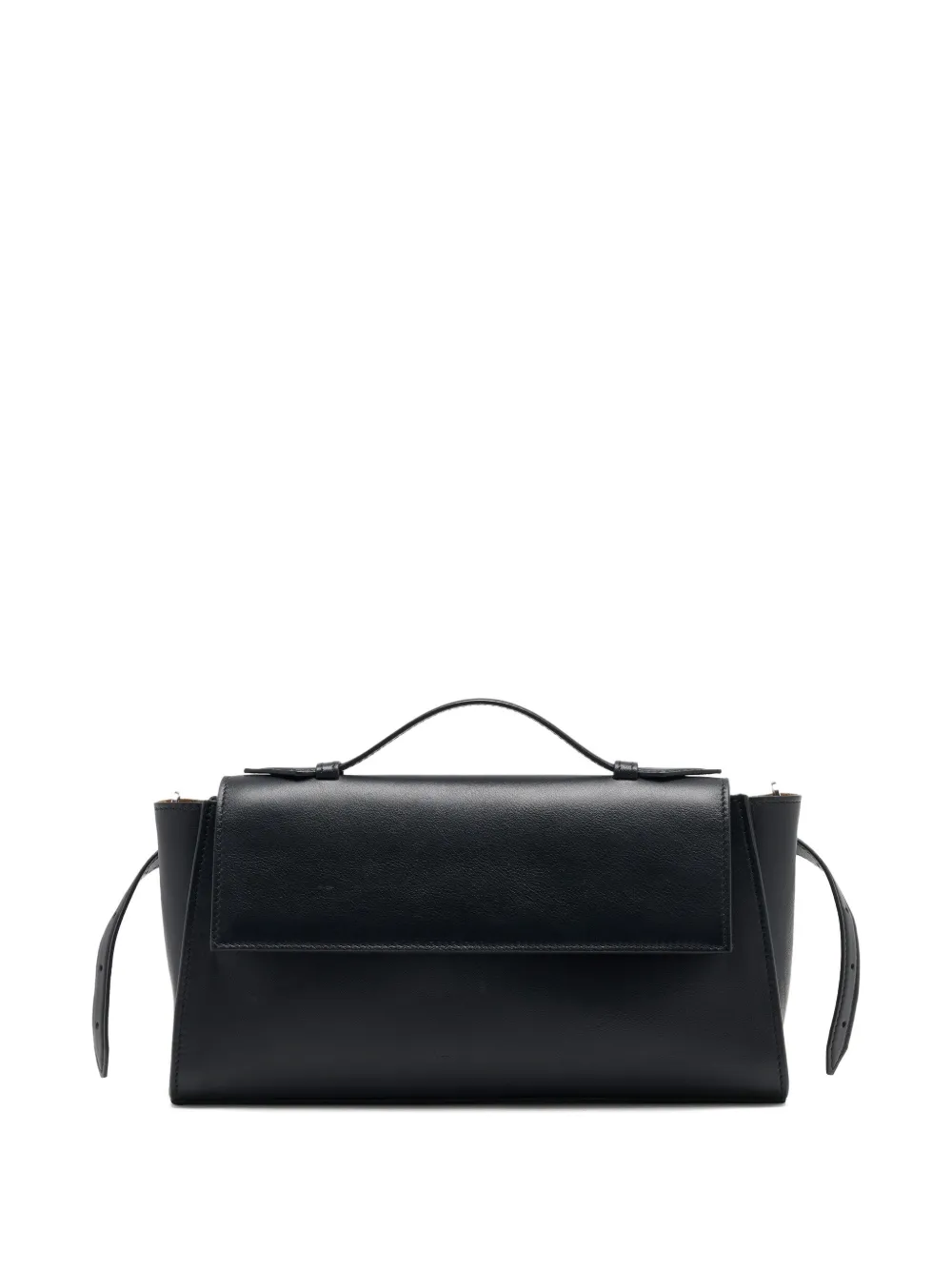 Proenza Schouler Tate Leather Clutch Bag In Black