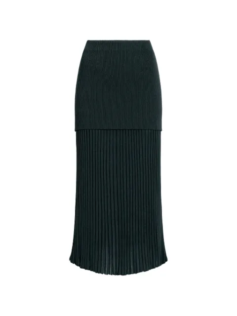 Proenza Schouler Luiza skirt in sunburst rib