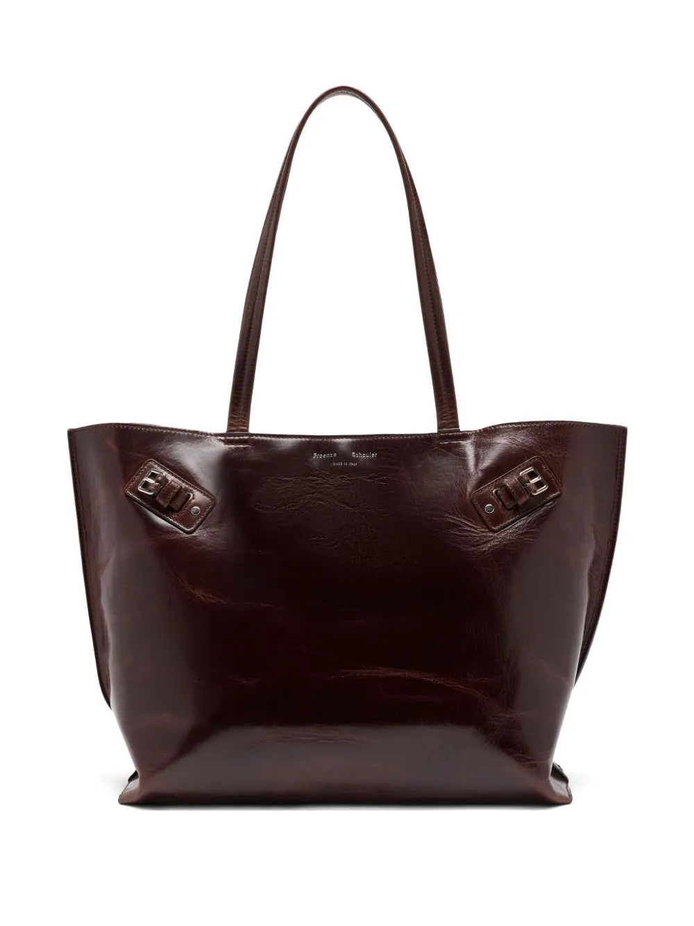 Proenza Schouler Days Leather Tote Bag In Brown