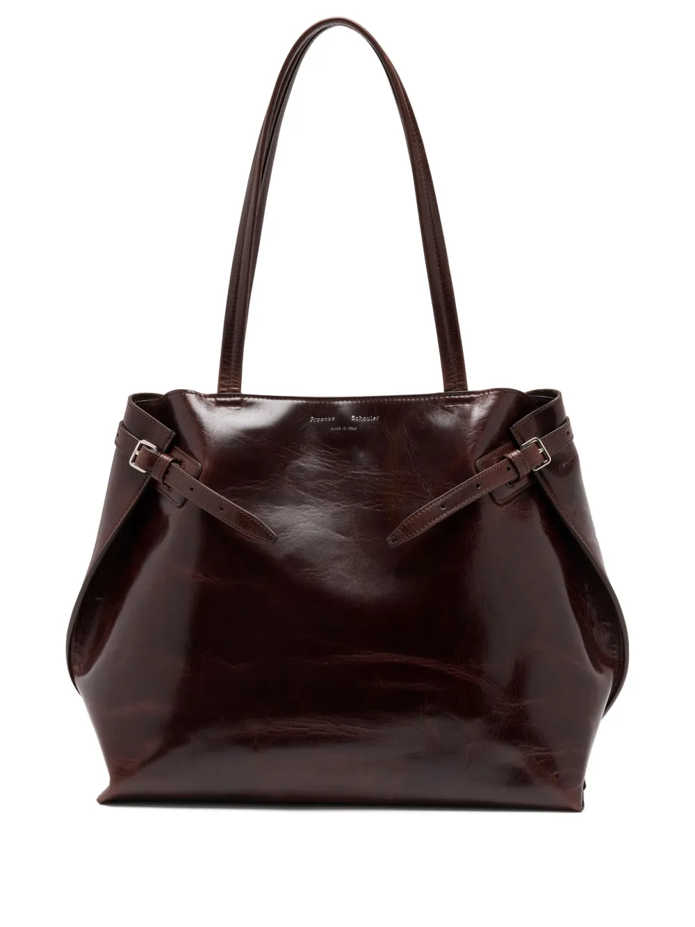 Proenza Schouler Days Leather Tote Bag In Brown