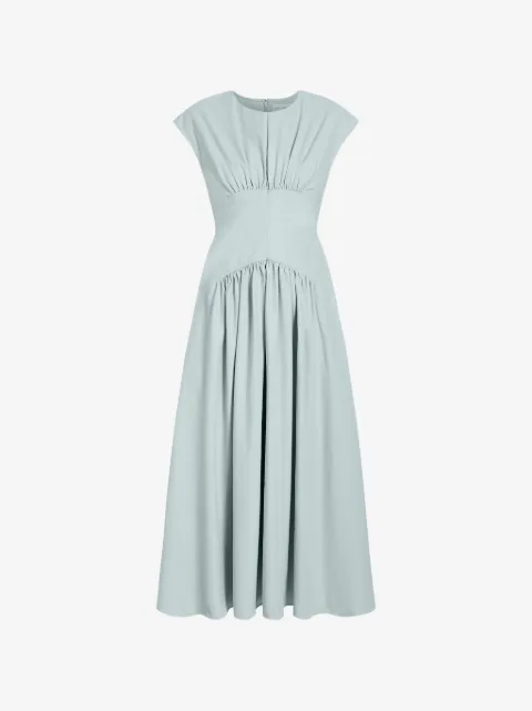Proenza Schouler White Label Nyssa ruched-detail maxi dress