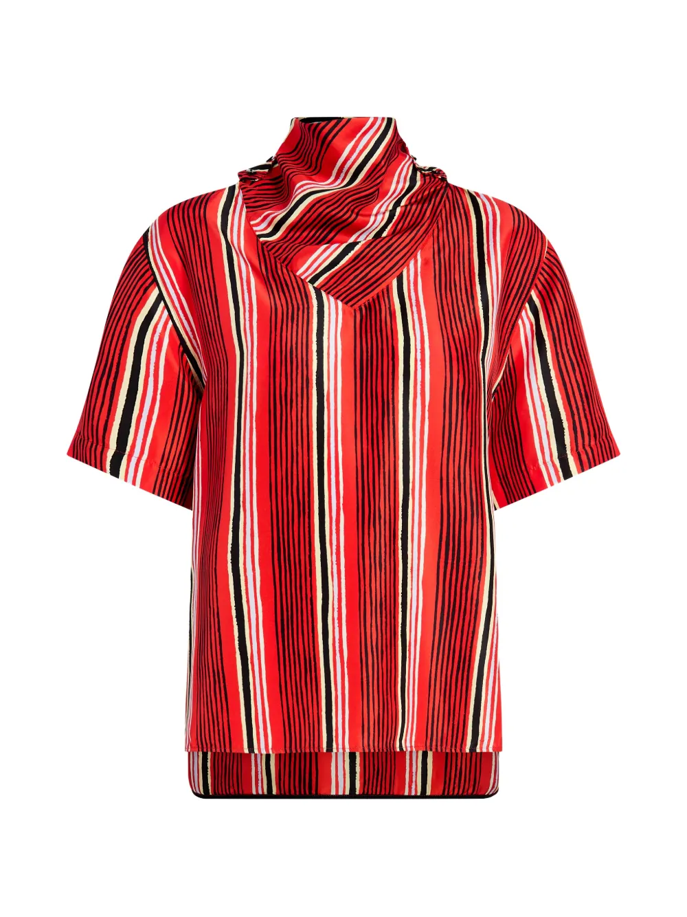 Proenza Schouler Amira striped blouse - Rosso