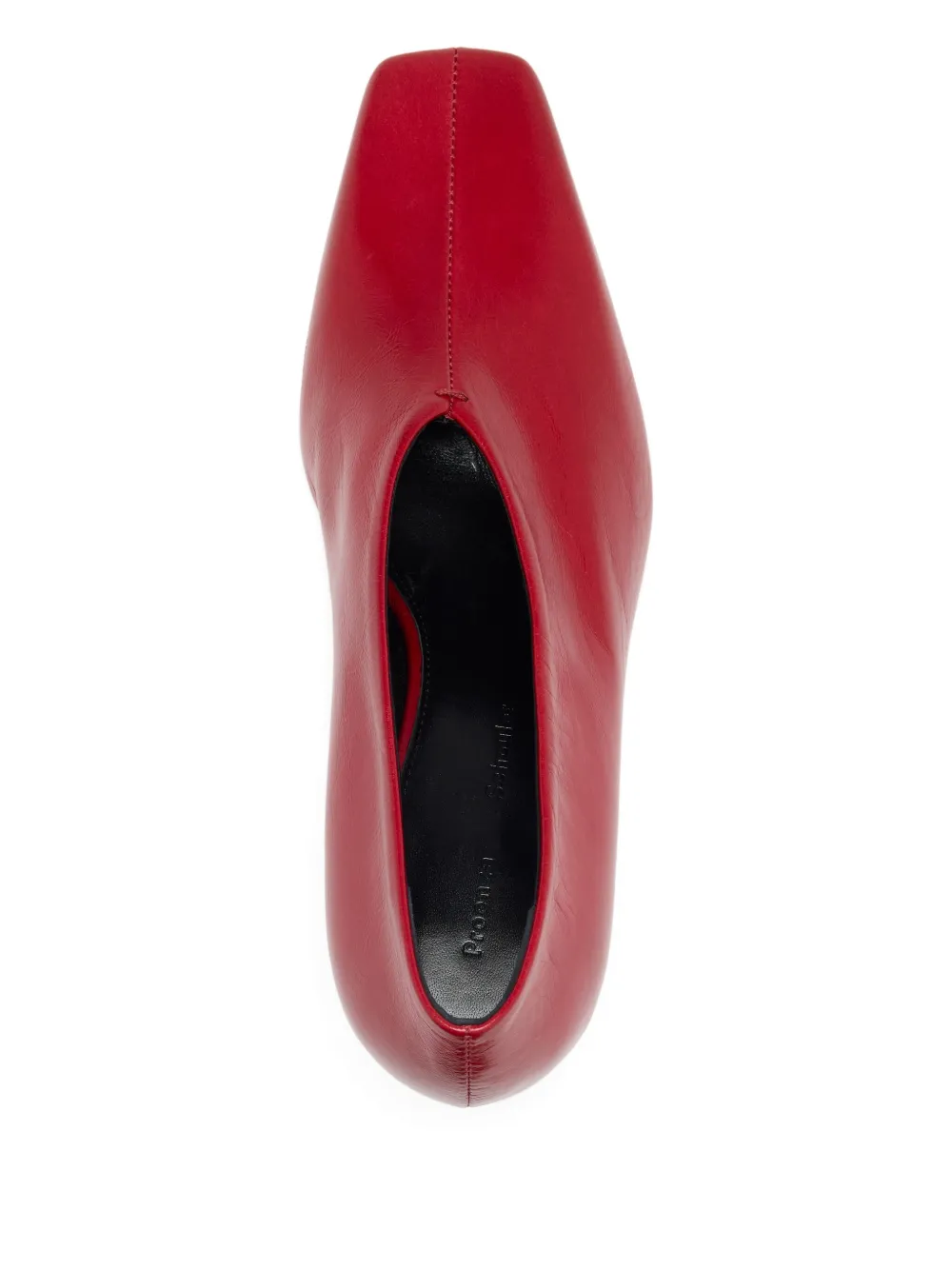 Proenza Schouler Trap pumps met vierkante neus Rood