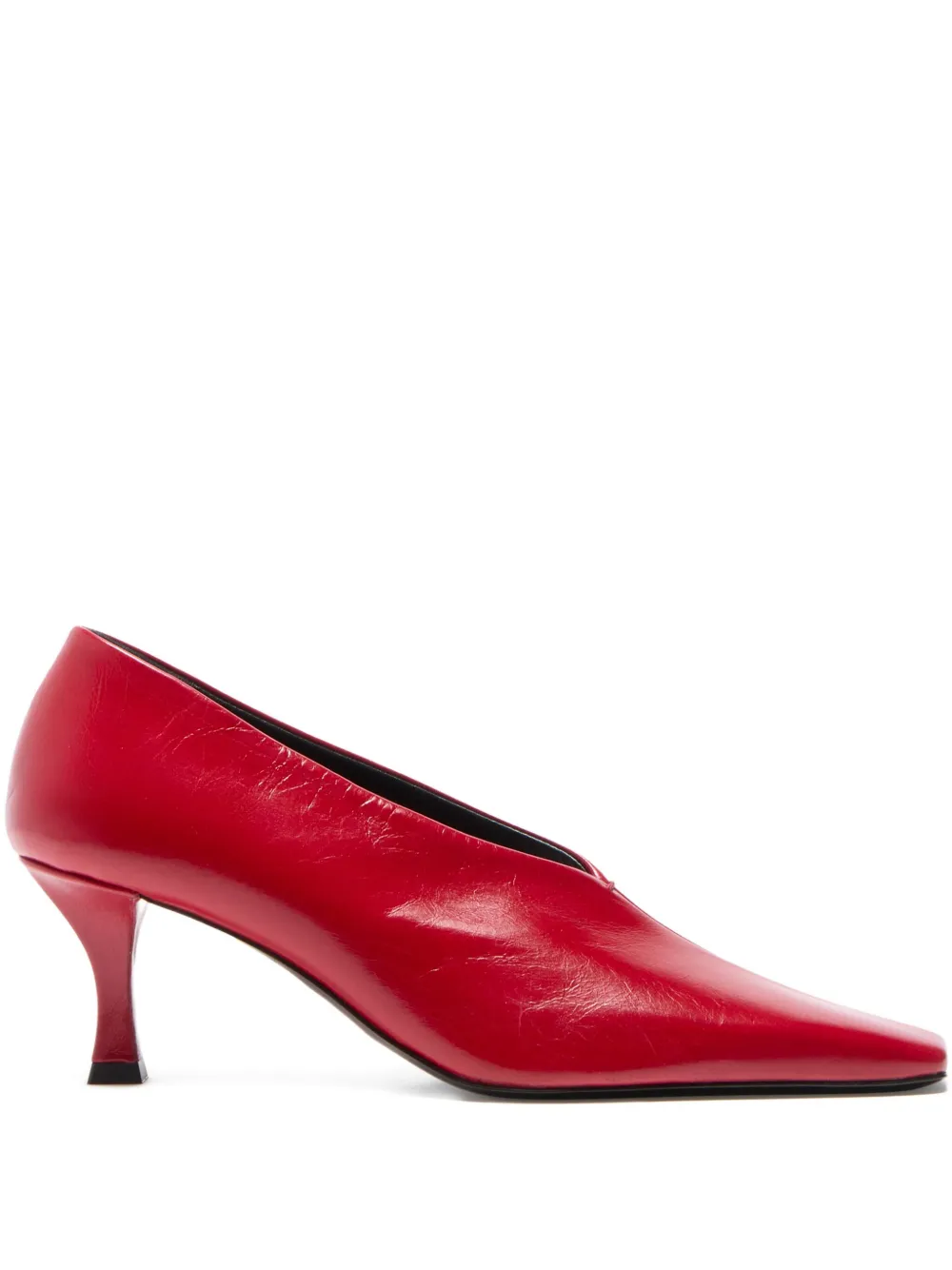 Proenza Schouler Trap pumps met vierkante neus Rood