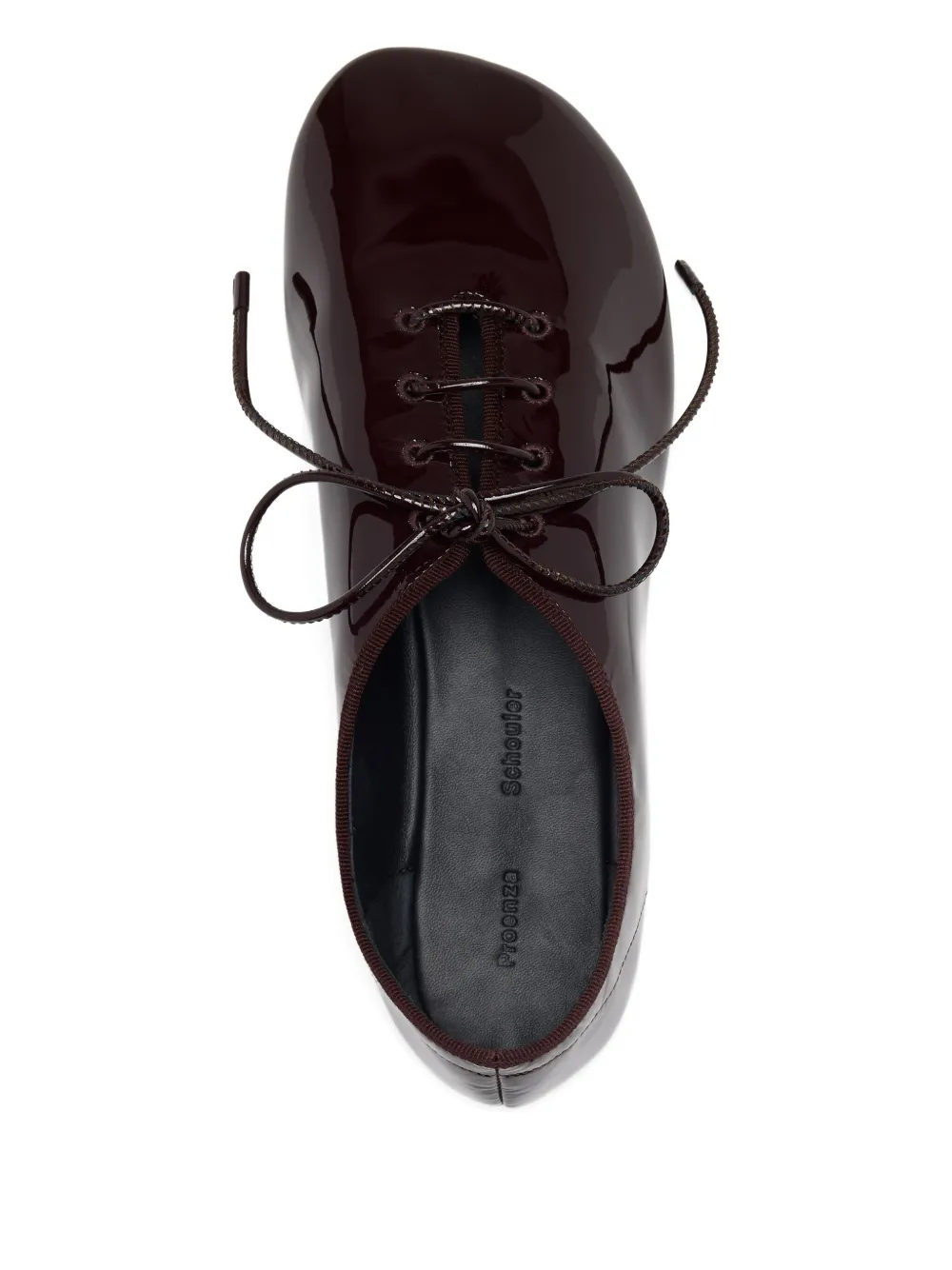 Proenza Schouler Glove ballerina's met veters Rood