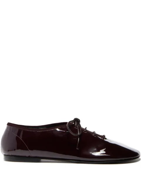 Proenza Schouler Glove lace-up ballet flats