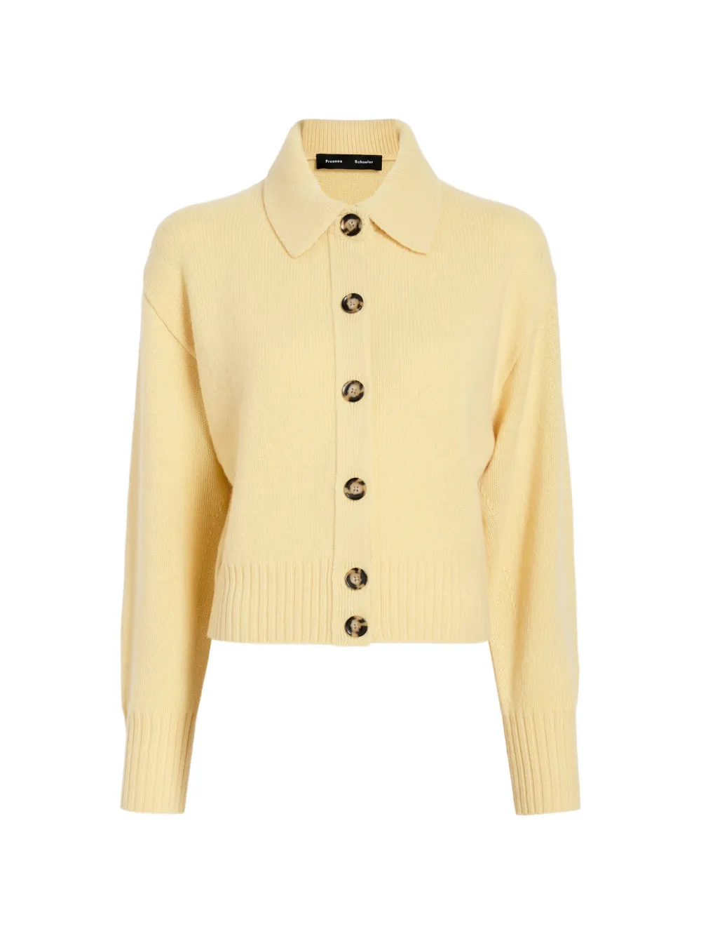 Proenza Schouler Rocio button cardigan - Gelb