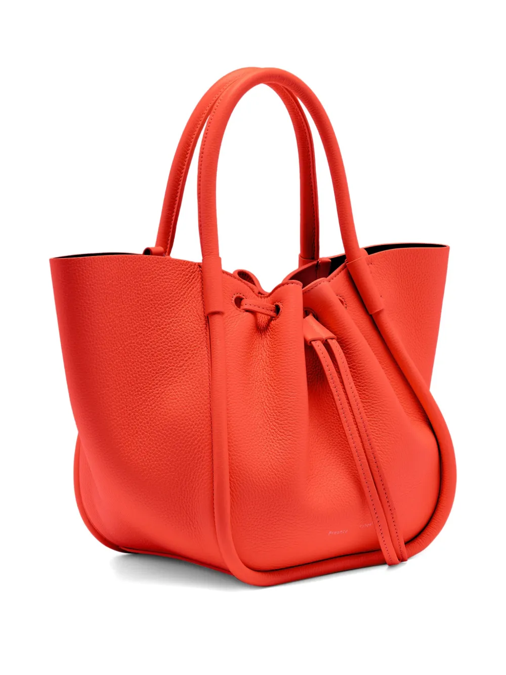 Proenza Schouler Small Ruched Tote Bag In Red