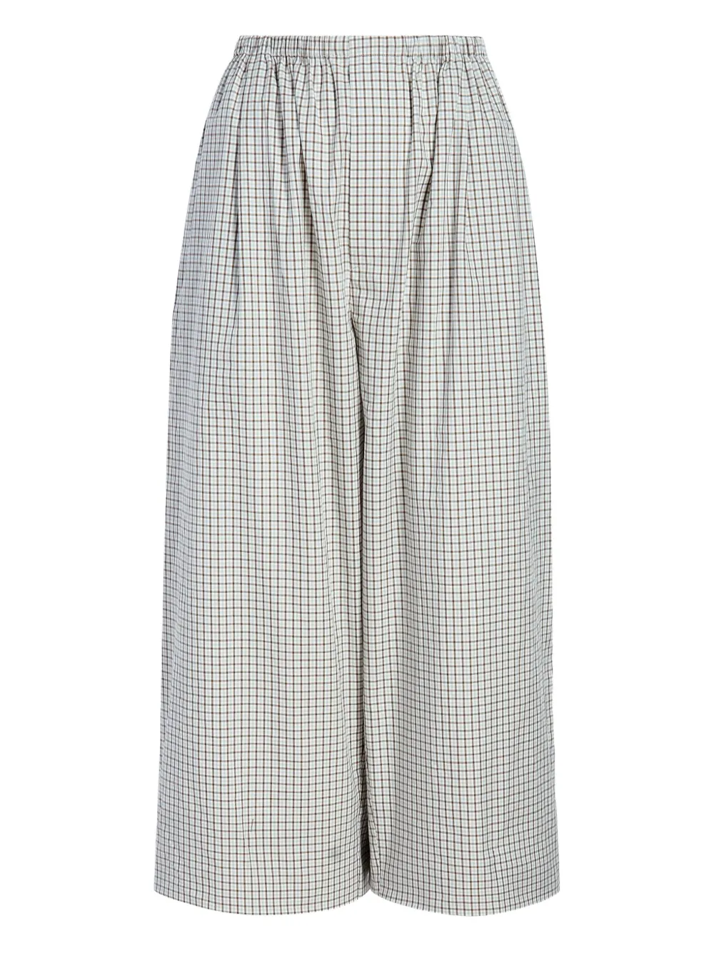 Proenza Schouler White Label Meadow check trousers - ホワイト