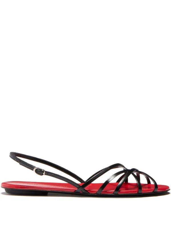 Proenza Schouler Uma Slingback Sandals in Black