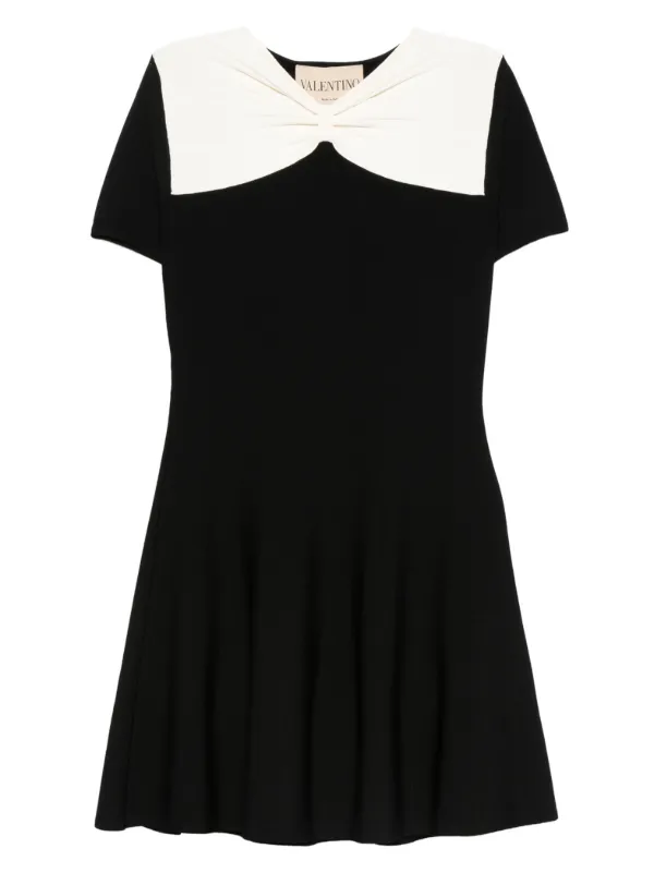 valentino black white dress Instantly Recognizable Spring 1992 Valentino Strapless All White Verti –  Shrimpton Couture
