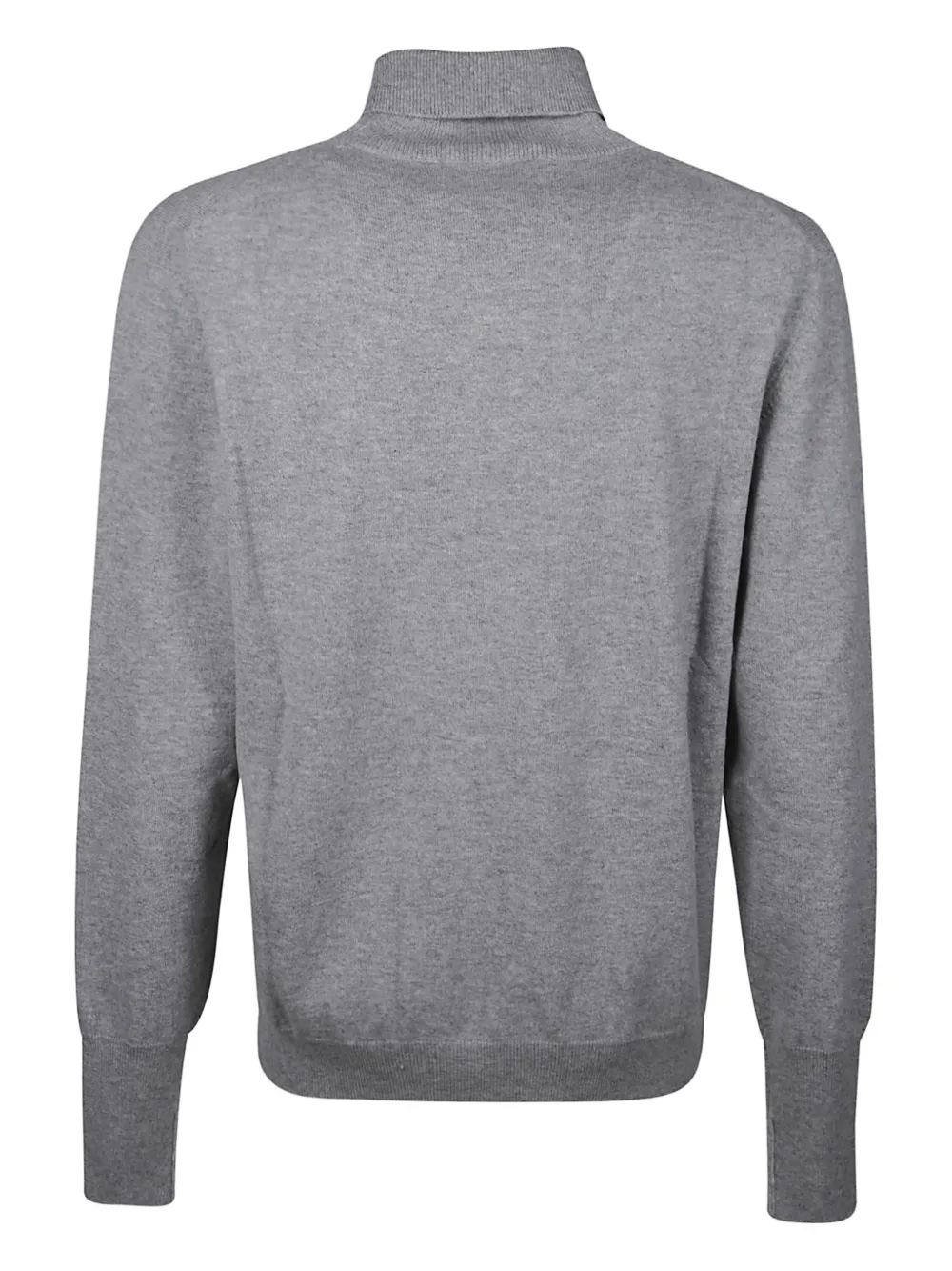 Ballantyne roll-neck metallic sweater - Grijs