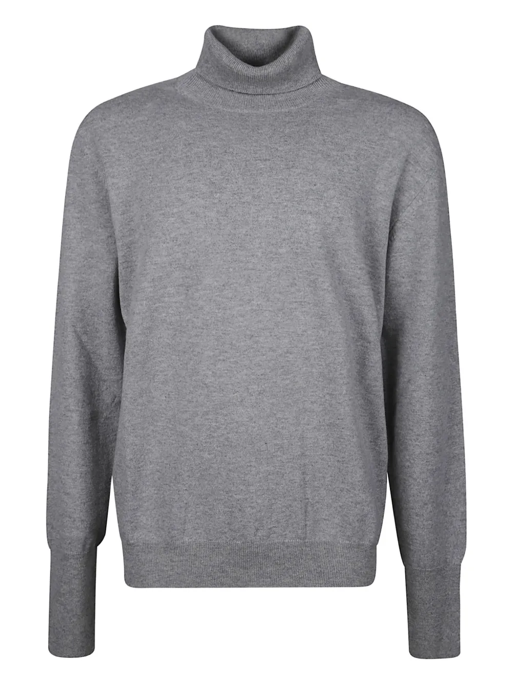 Ballantyne roll-neck metallic sweater - Grey