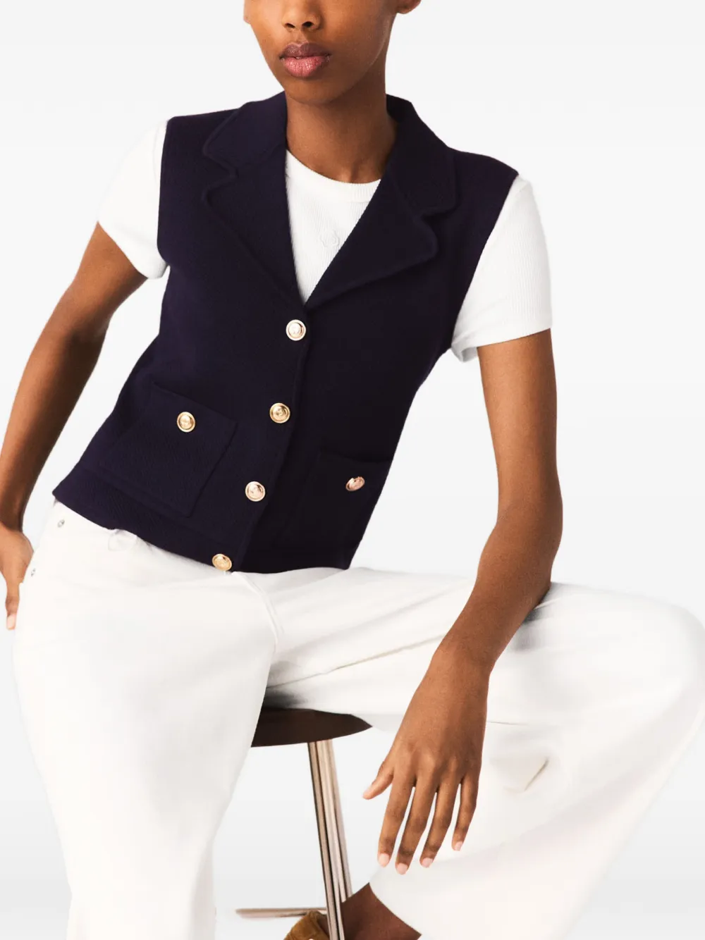 Button Pocket Vest