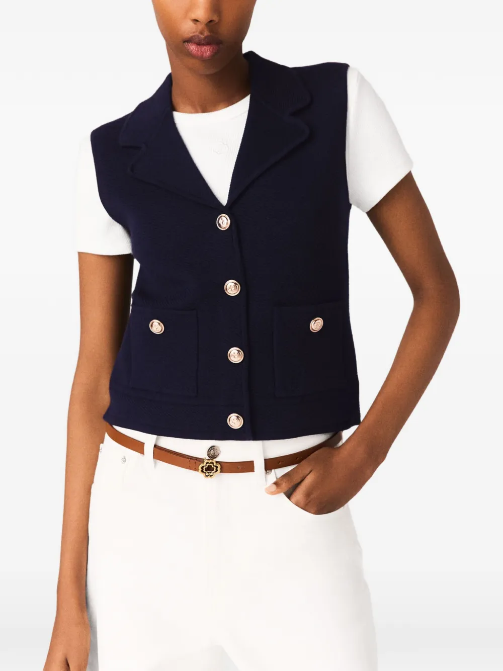 Button Pocket Vest