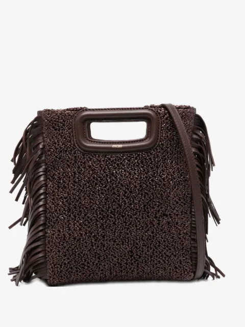 Maje sac à main à franges et anse sur le dessus