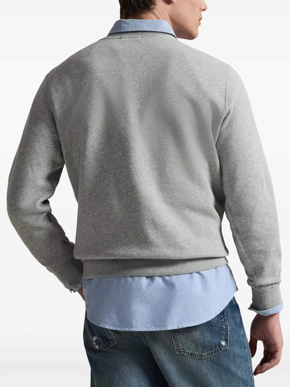 Polo Ralph Lauren Fleece sweater Grijs