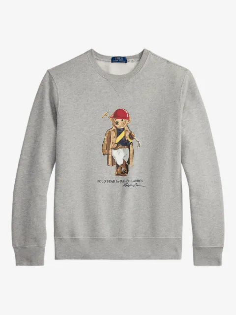 Polo Ralph Lauren sudadera con motivo Polo Bear