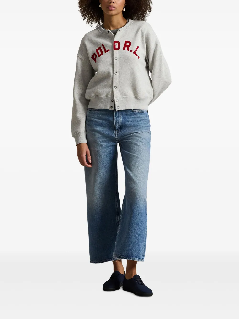 Polo Ralph Lauren Logo Fleece Sweatshirt In Multi