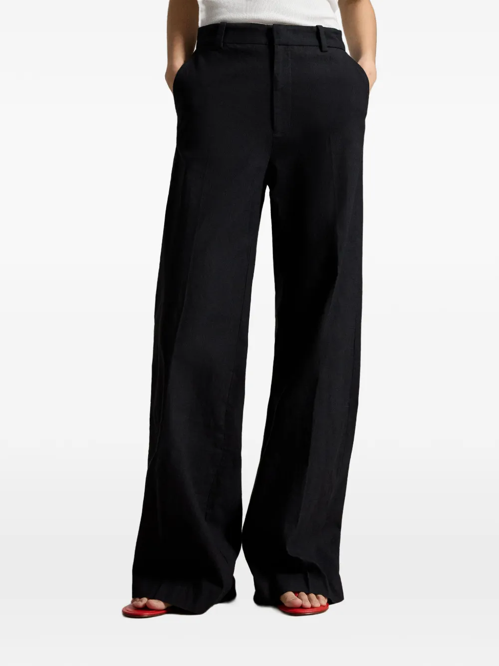 Polo Ralph Lauren Flared broek Zwart