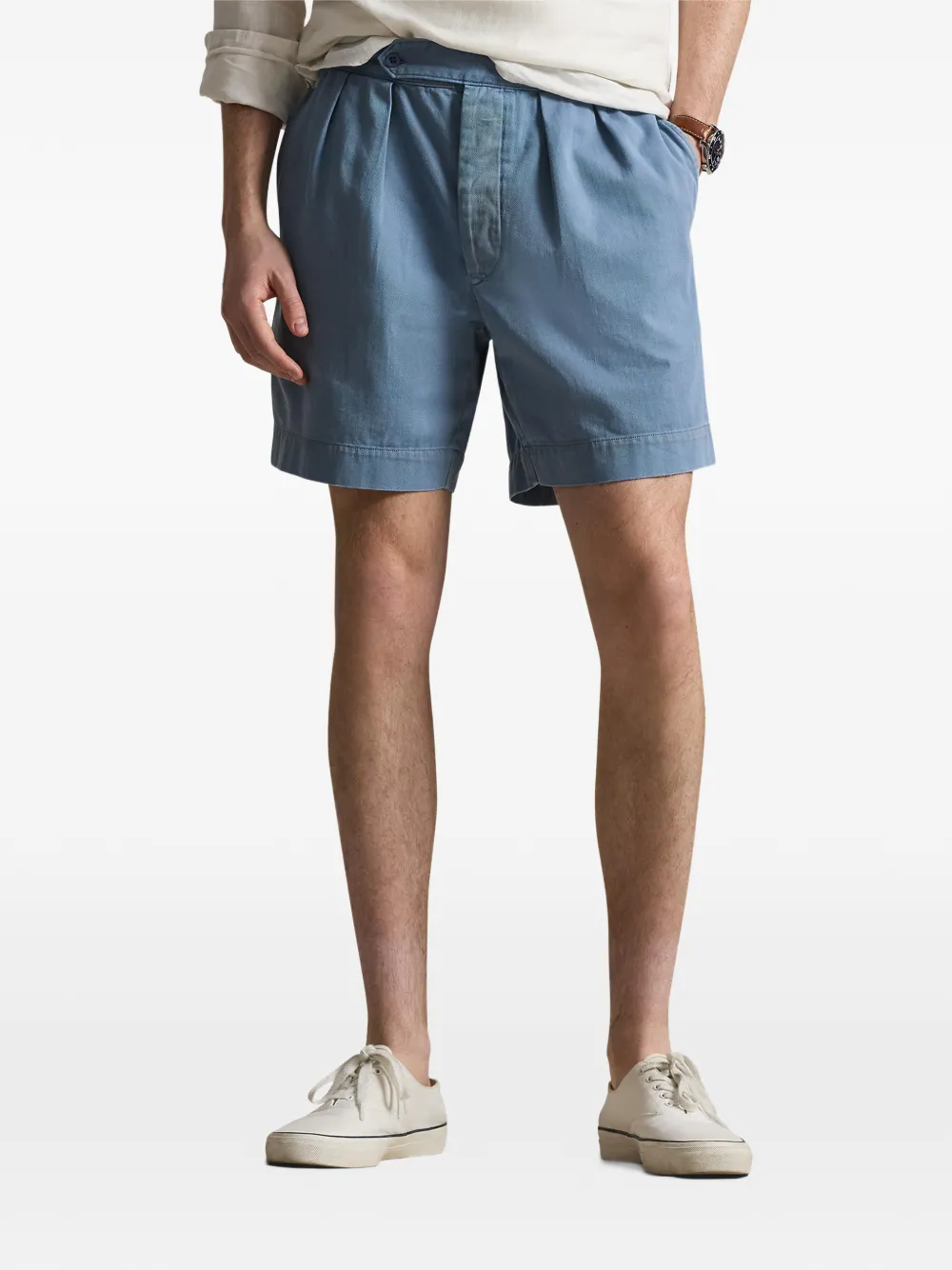 Polo Ralph Lauren Geplooide shorts Blauw