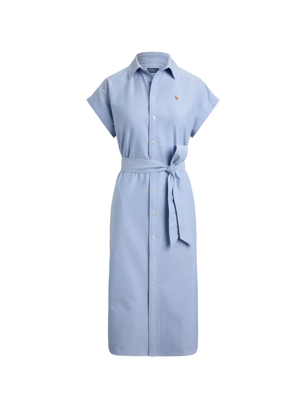 Polo Ralph Lauren belted shirt dress - Blu