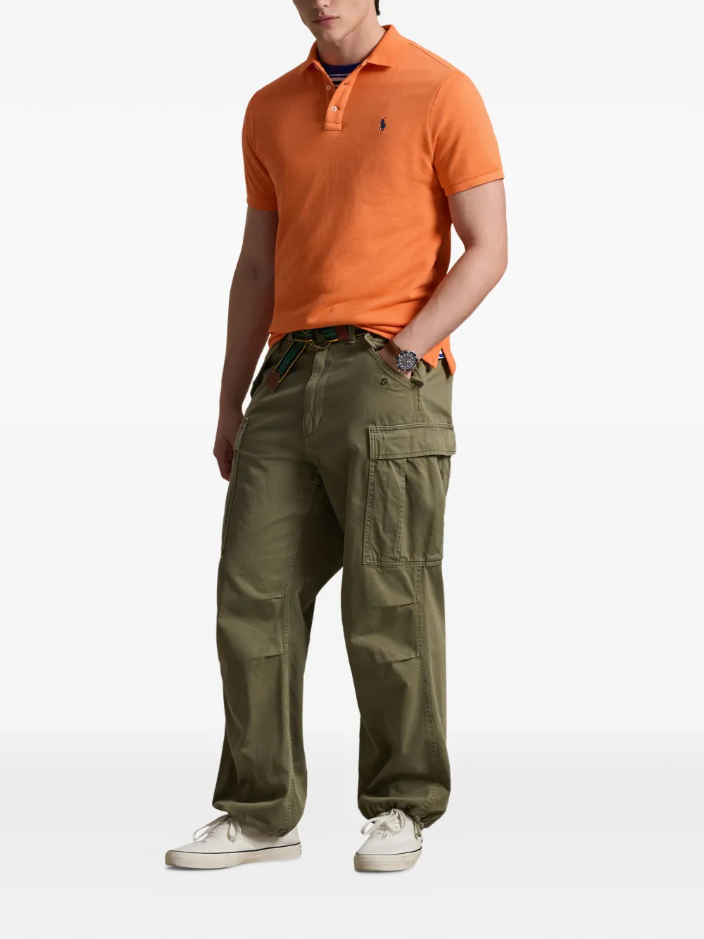 Polo Ralph Lauren Poloshirt met korte mouwen Oranje