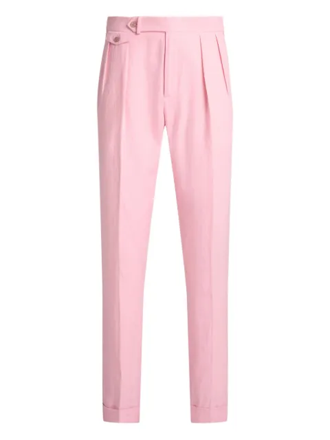 Polo Ralph Lauren pleated linen trousers