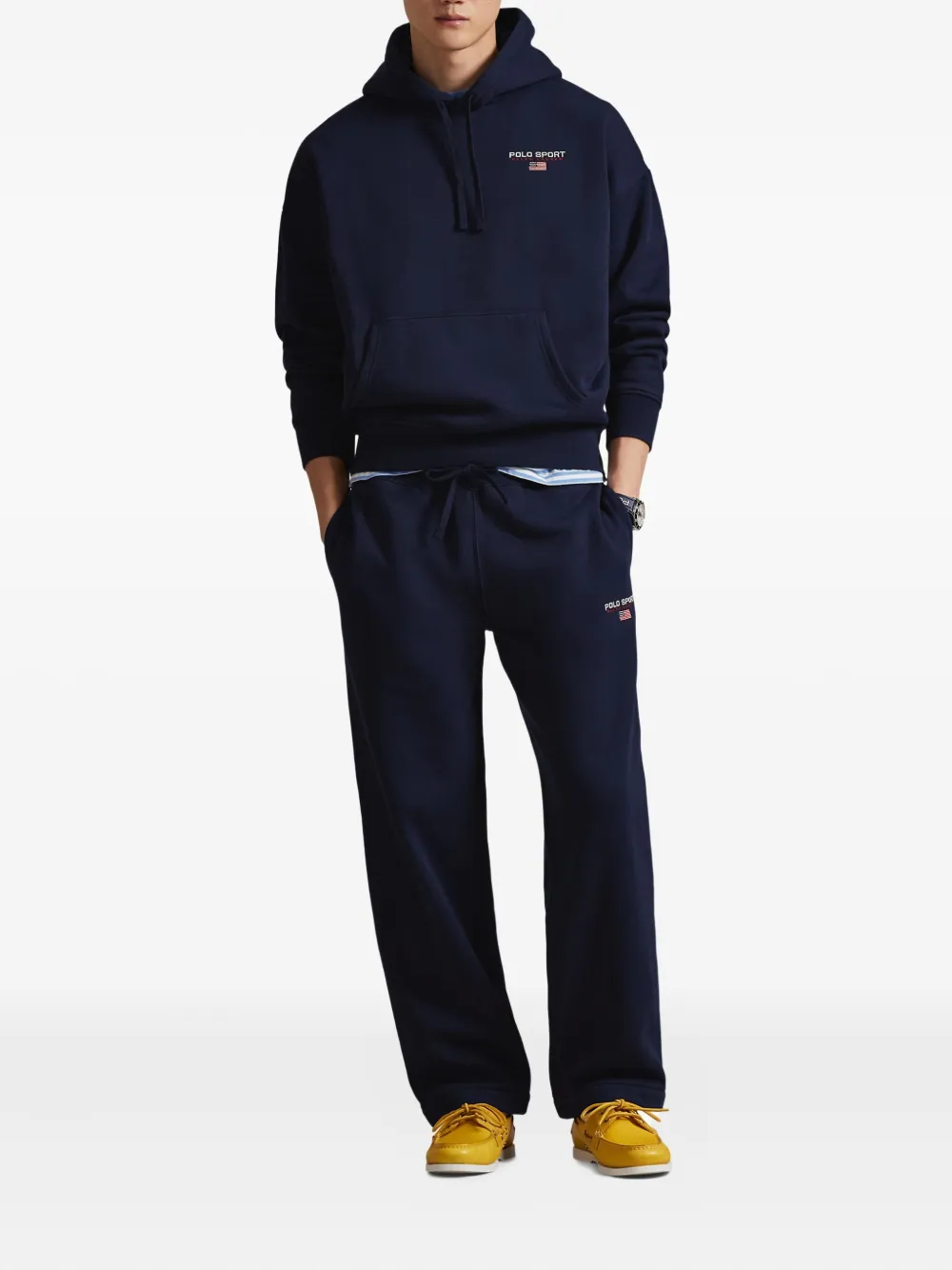 Polo Ralph Lauren Hoodie met logo Blauw