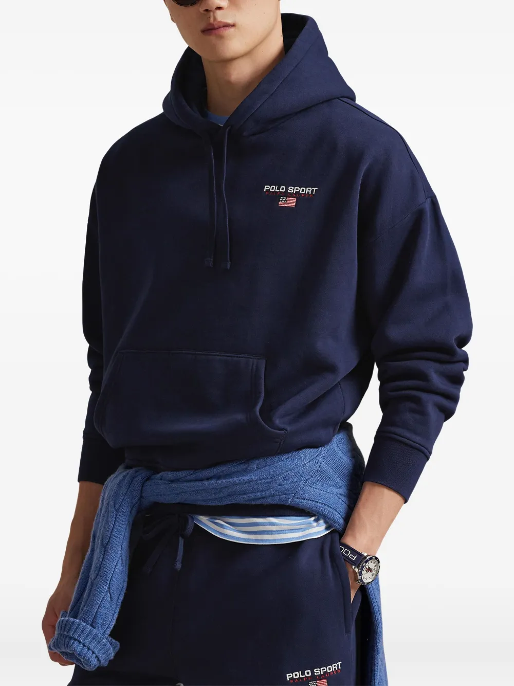 Polo Ralph Lauren Hoodie met logo Blauw