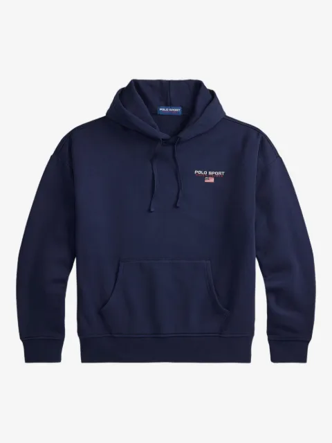 Polo Ralph Lauren logo drawstring hoodie